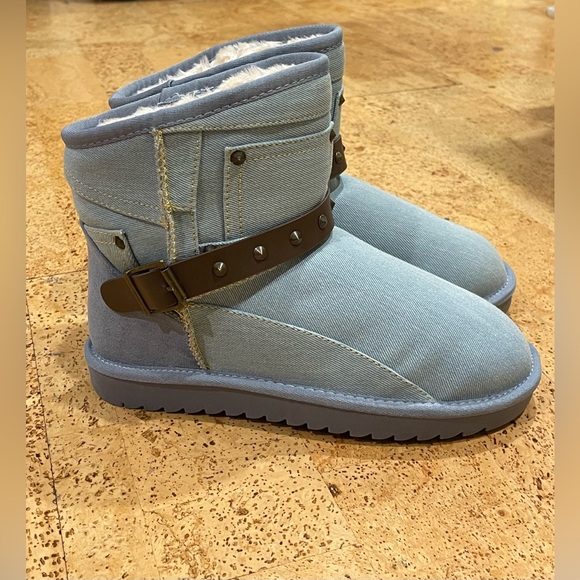 JINSOLE - BLUE - BOOTIES by CAPE ROBBIN Size 7.5 New never worn - Picture 3 of 16